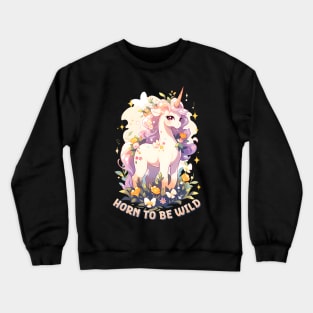 Horn to be Wild Crewneck Sweatshirt